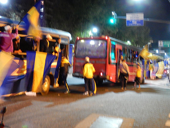 Celebration on the Paseo de Coln