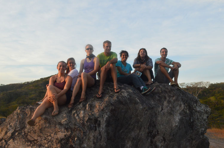 The Leatherback Trust biologists: Lindsay, Heather, Shannon, Chris, Arie, Jenell, Nathan