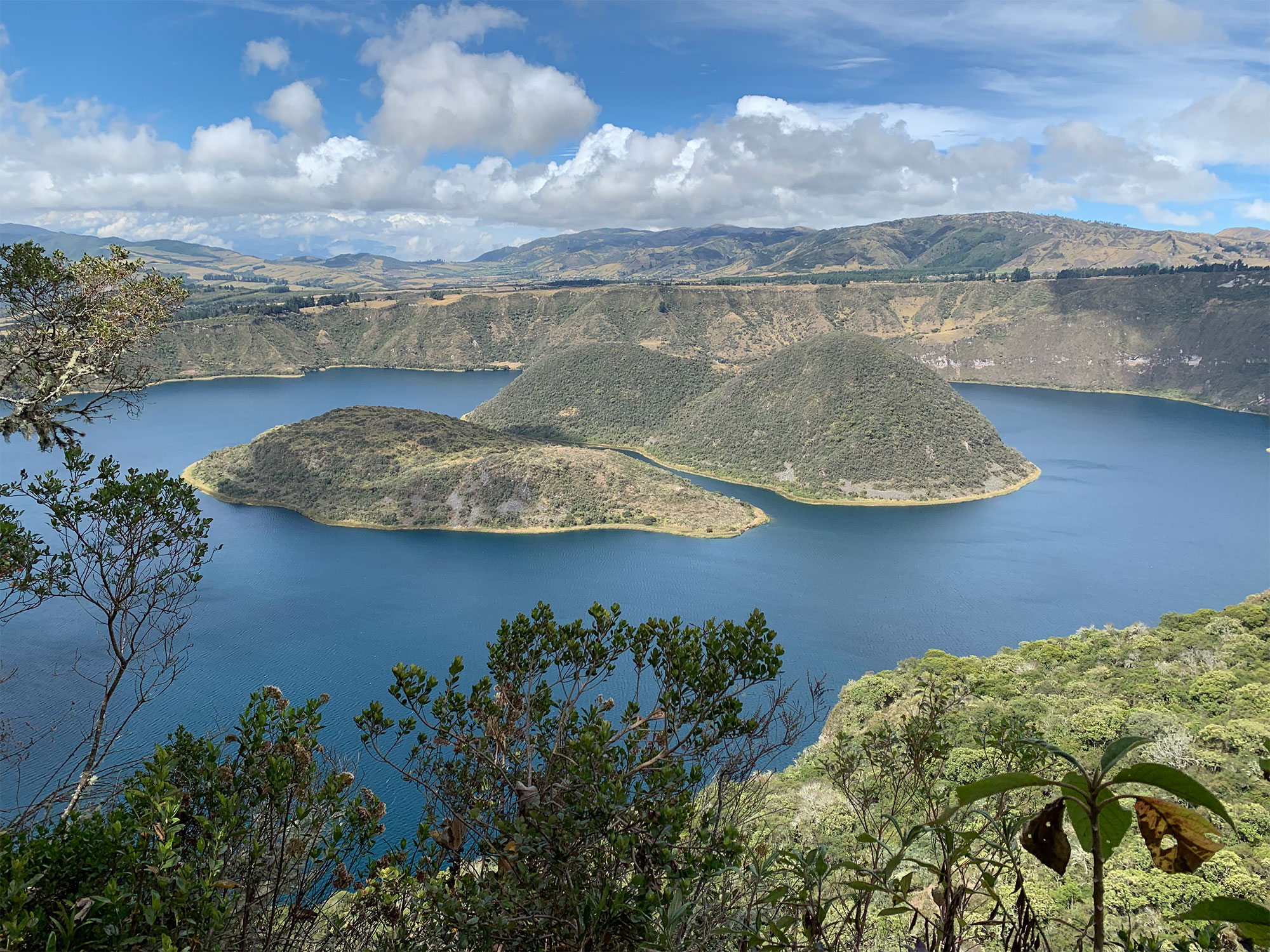 The Laguna de Cuicocha